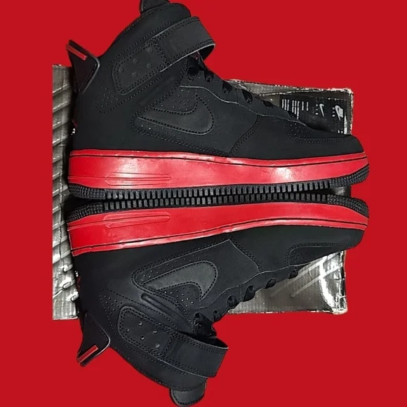 🚻 6.5Y US — AJF 6 GS 2008 [BLACK/VARSITY RED–WHITE] 343096-062 - Picture 4 of 9